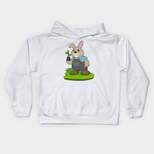 Rabbit Farmer Seedling Kids Hoodie